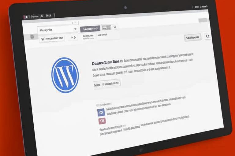 ﻿Движок WordPress помогает разработать сайт.